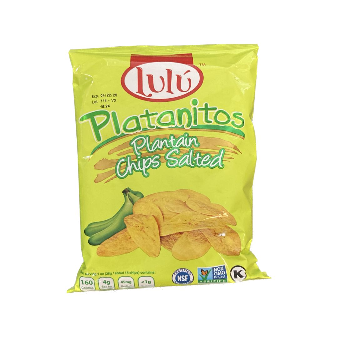 Lulu Platanitos Salted Chips