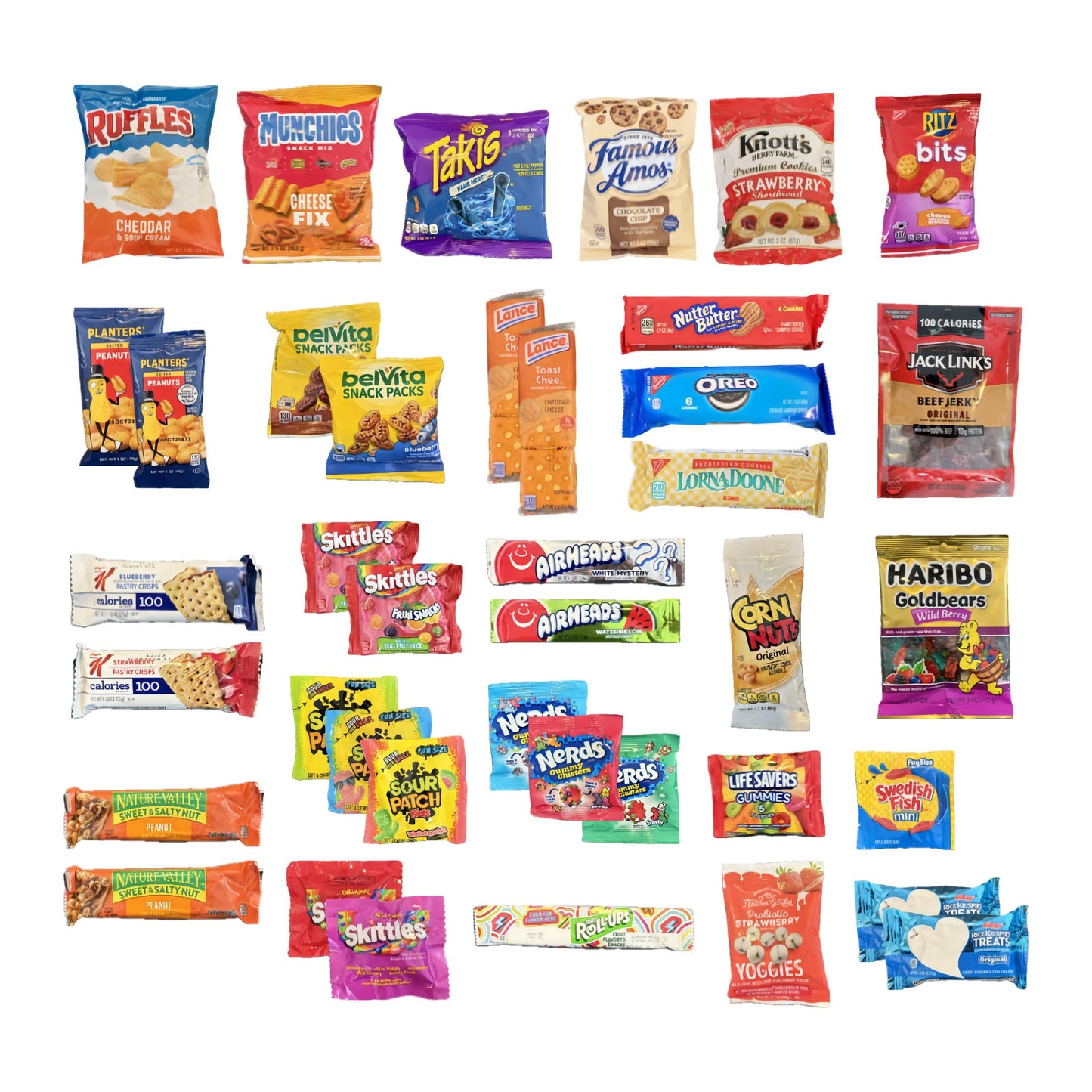 Assorted Candy Box - Gift Basket Snack Variety, 40 count