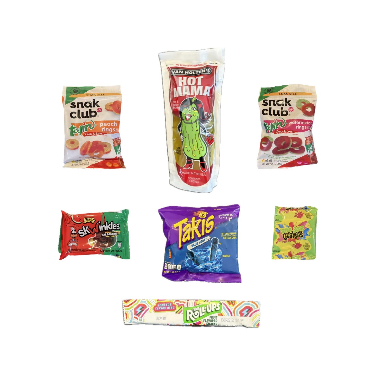 Pickle Kit with Takis, Popular Mexican Candy, As Seen On TikTok Trend Challenge, Lucas