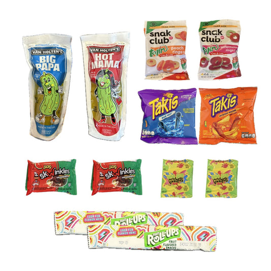 Pickle Kit with Takis, Popular Mexican Candy, As Seen On TikTok Trend Challenge, Lucas