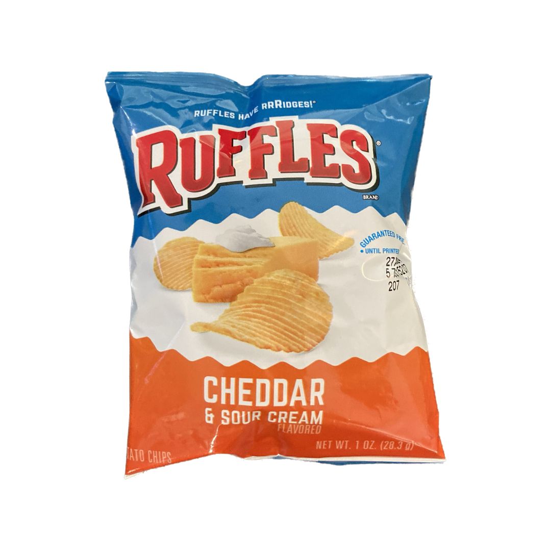 Rouffle Candy Ruffles Cheddar & Sour Cream – Candy Box USA