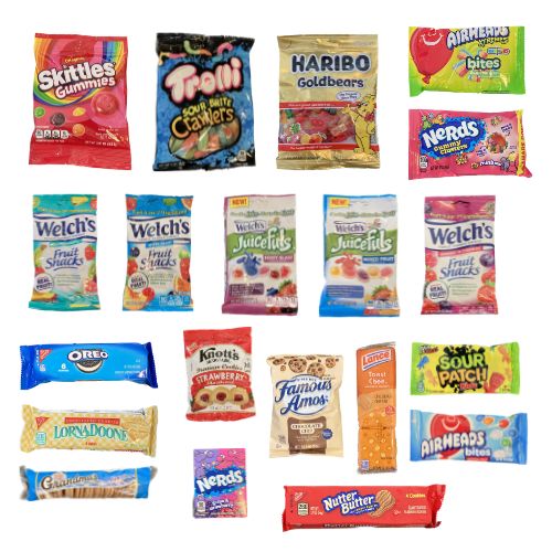 CANDY BOX USA Deluxe Gummies Mystery Box, 10 random treats
